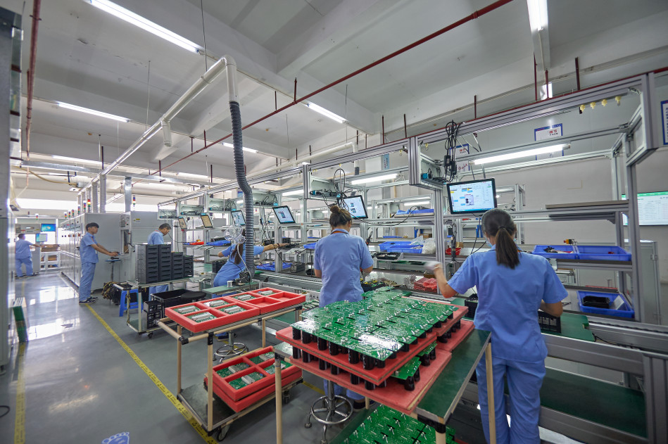 Shenzhen zk electric technology limited  company fabriek productielijn